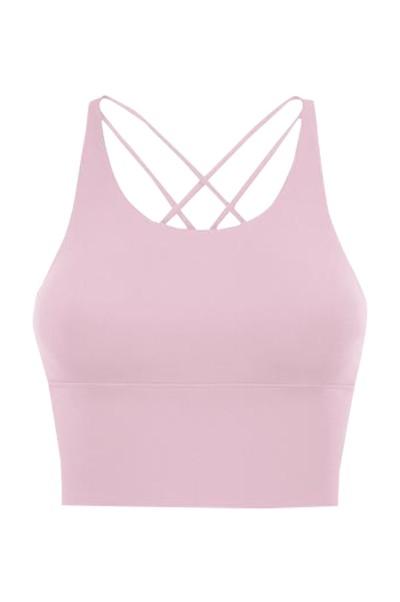SKTF053 manufacturing women's sports Bra fashion design cross beauty back fitness running yoga dance sports Bra sports Bra specialty store 45 degree